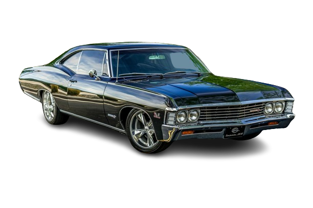 Black 1967 Chevy Impala
